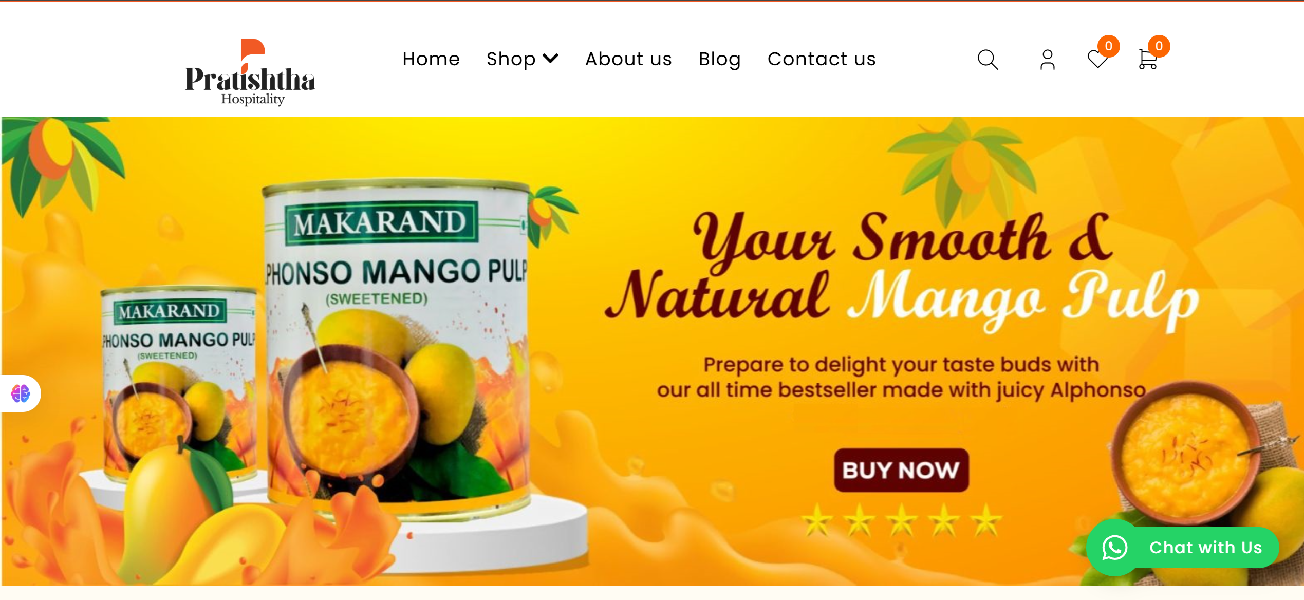 Pratishtha Hospitality - Laravel project screenshot